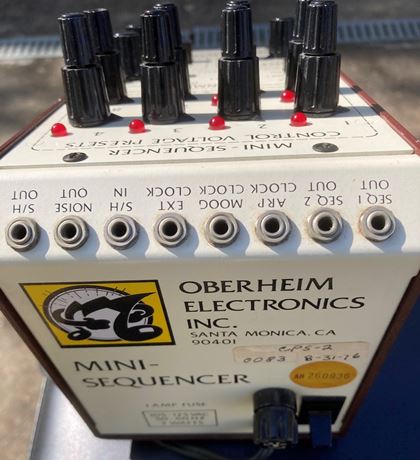 various-Oberheim Mini Sequencer